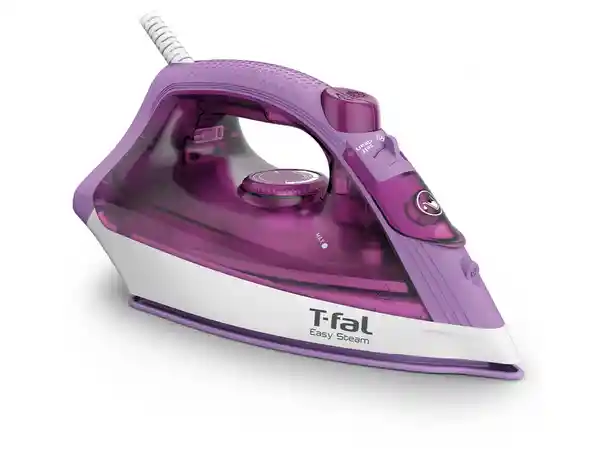 T-Fal Plancha de Vapor Lila Easy Steam Suela XL