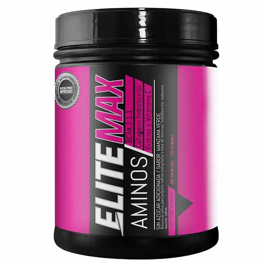 Elite Max Aminoácidos Mujer Manzana Verde 300 G