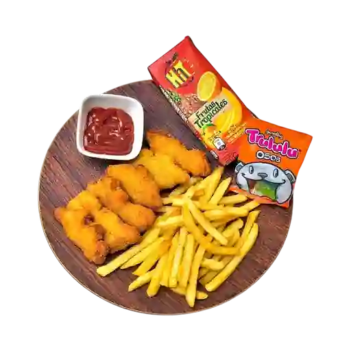 Menú Infantil, Nuggets de Pollo