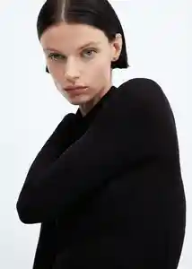 Camiseta Second Negro Talla S Mujer Mango