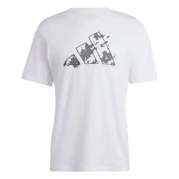 Adidas Camiseta Tee Para Hombre Blanco Talla S