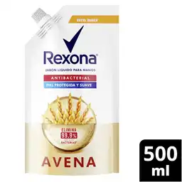 Rexona Jabón Líquido Antibacterial Avena