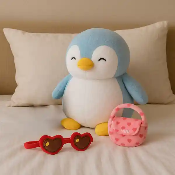 Peluche Heart Set Miniso