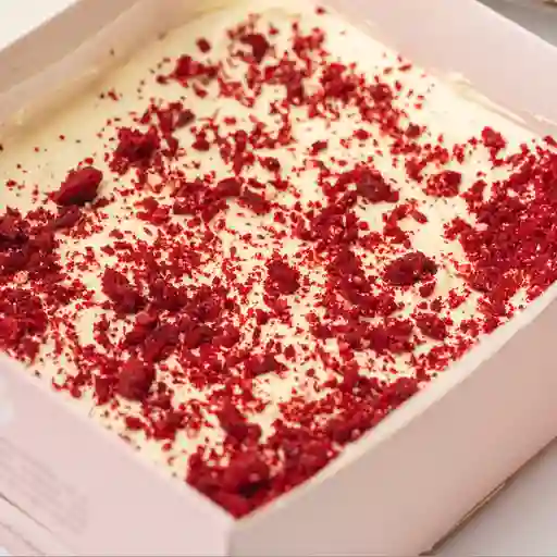 Caja x 4 pavé red velvet