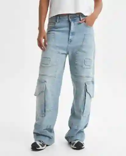 Jean Mujer Azul Talla 6 339G908_AZU174021 Americanino