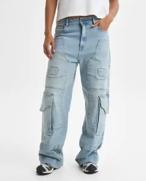Jean Mujer Azul Talla 6 339G908_AZU174021 Americanino