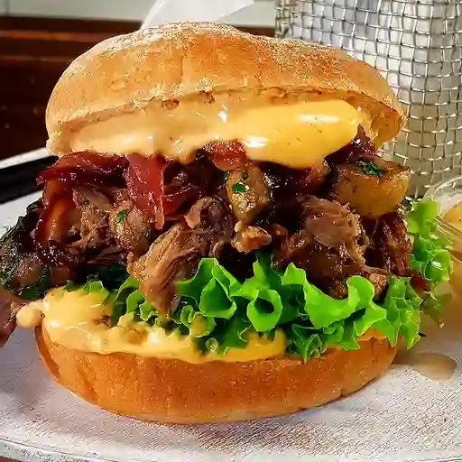Hamburguesa Desmechada