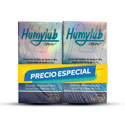 Humylub Ofteno Solución Oftálmica Estéril (0.18 %/ 0.1 %)
