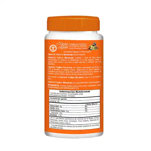 Fybofort Suplemento Dietario Psyllium Micronizado Sabor Naranja