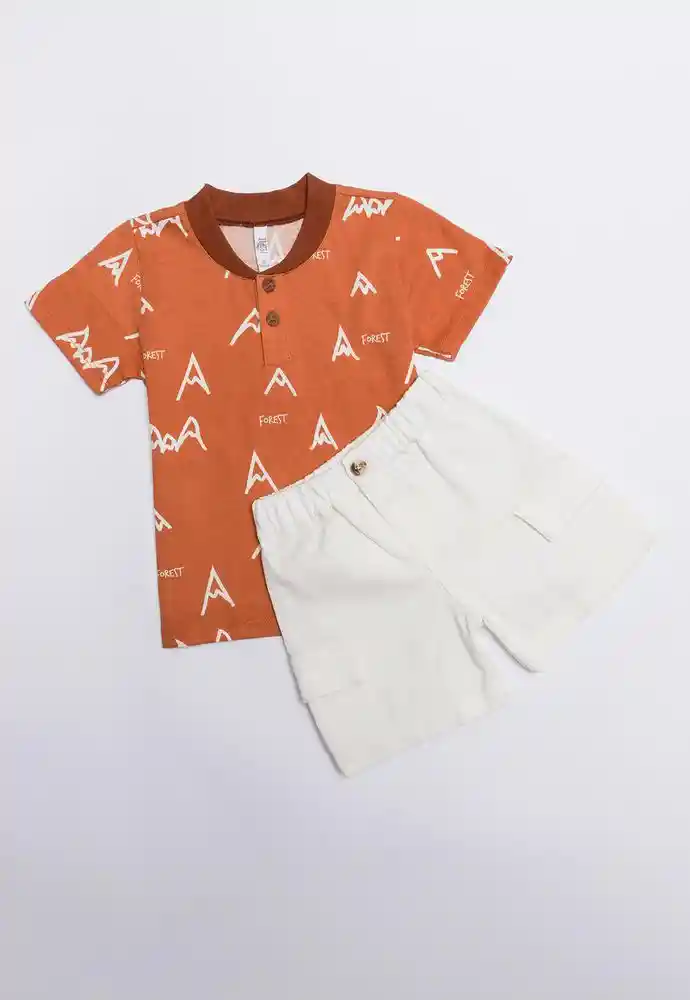 Conjunto Corto People 90051