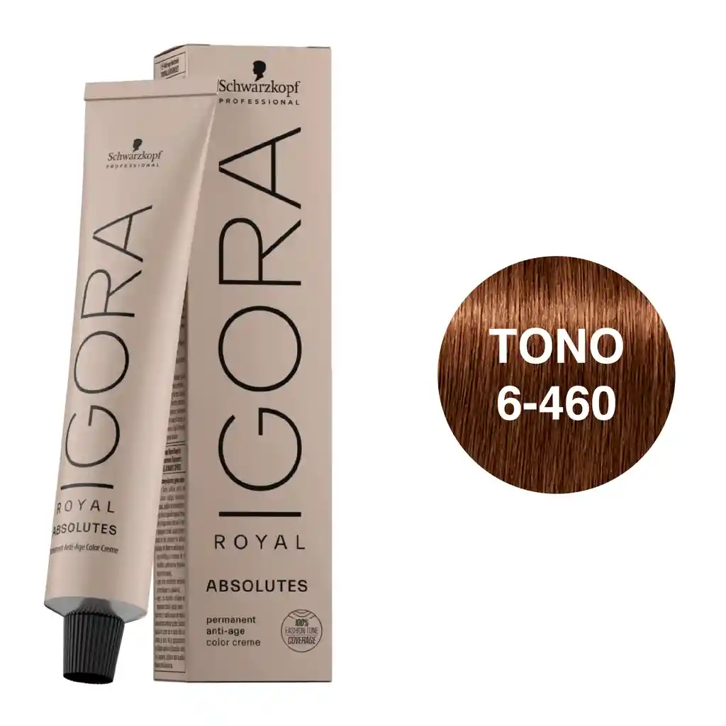 Igora Tinte Absolutes Rubio Oscuro Beige Chocolate N.6.460