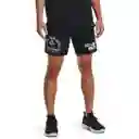 Under Armour Short Hw Terry Hombre Negro Talla LG 1377439-001