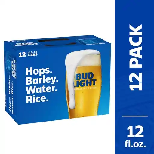 Bud Cerveza Light en Lata