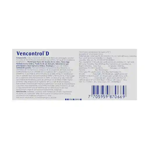 Vencontrol D (50 mg)