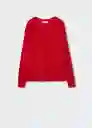 Jersey Lucav Rojo Talla 27 Mujer Mango