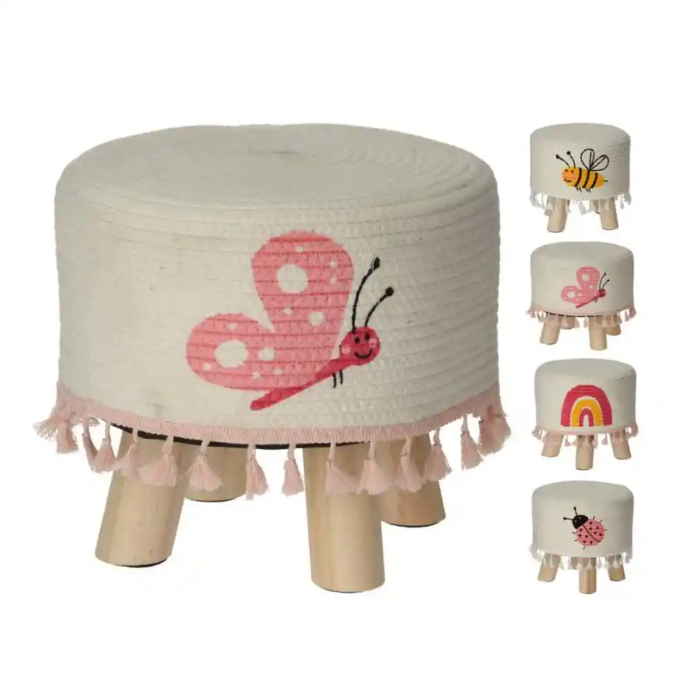 Butaco Infantil Diseño Surtido Blanca Hz1992070