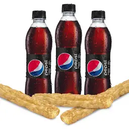 Combo Pepsi Cero Tostao X3