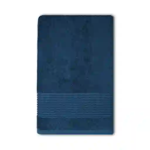 Toalla 78x150 Cm 46 0 G/m2 Unicolor Cenefa Viscosa Azul Oscu