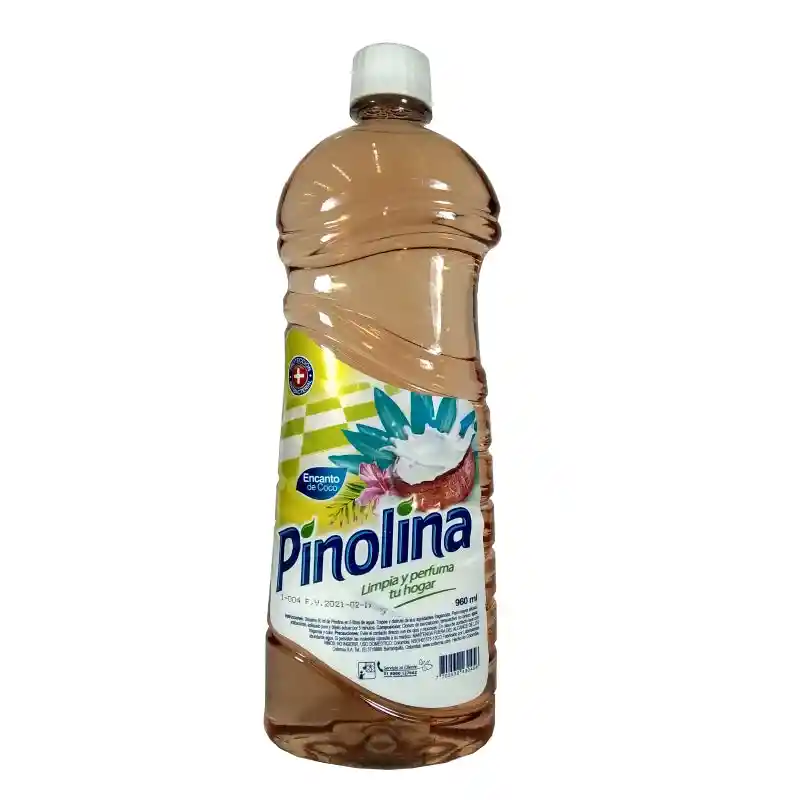 Pinolina Limpiador Líquido para Pisos Aroma Encanto de Coco