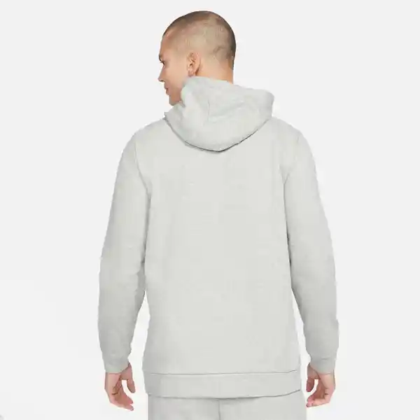 Nike Chaqueta Df Flc Hd Fz Para Hombre Gris Talla M