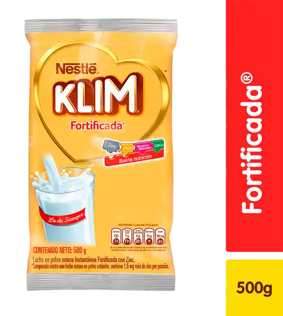 Klim Leche en Polvo Fortificada