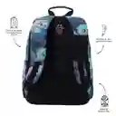 Morral Juvenil Porta Pc 14" Acuarela Gris