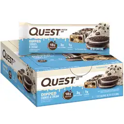 Quest Barra de Proteína Cookies & Cream
