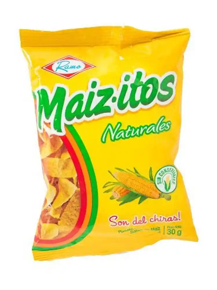  Maízitos Pasabocas De Maiz Naturales 