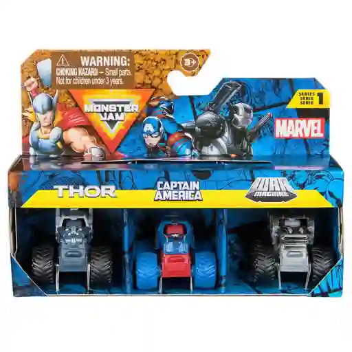Monster Jam Vehiculo Marvel X