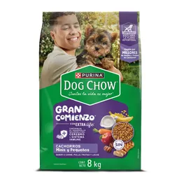 Comida para perro Dog Chow Cachorro minis y pequeños x 8 kg