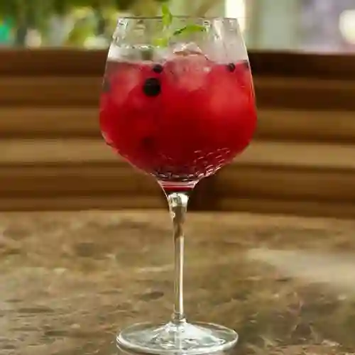 Soda de Frutos Rojos