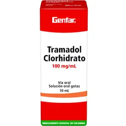 Genfar Tramadol Clorhidrato Solución Oral Gotas (100 mg)