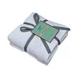 Setx2 Toallas 40x70 en 460gm² Mano-blanco