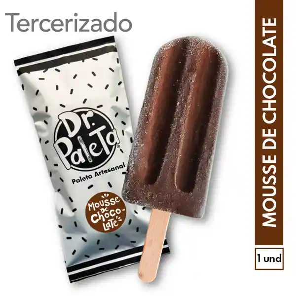 Dr. Paleta Artesanal Mousse de Chocolate