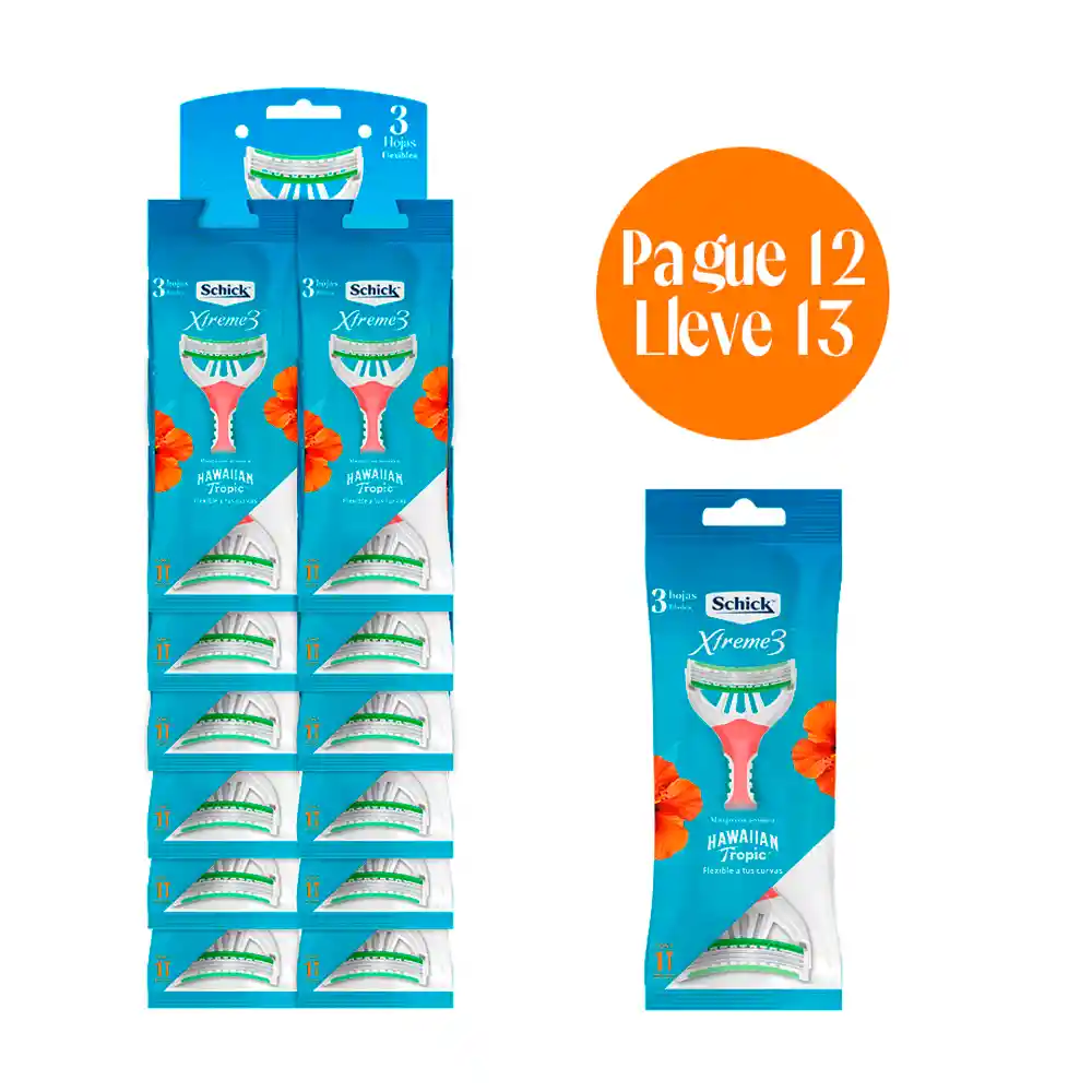 Schick Xtreme 3 Maquina de Afeitar