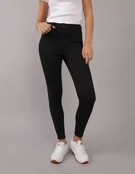 Jean Mujer Negro Talla: 0 SHORT 5420085 American Eagle