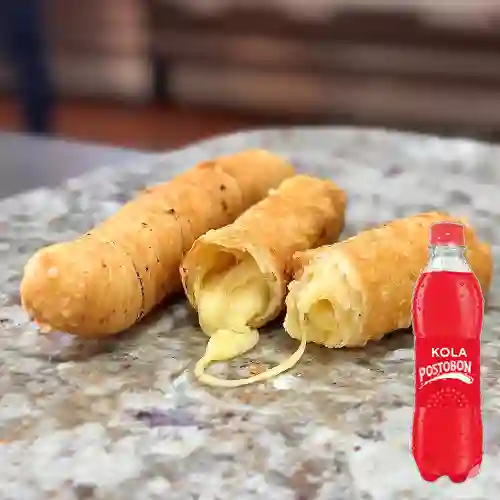 Combo Dedito de Mozarella + Kola Postobón 400 ml