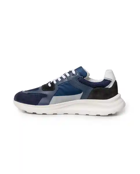Tenis Runner Blue Azul Marino Ultraoscuro Talla 40 Chevignon