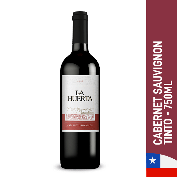 La Huerta Vino Tinto Cabernet Sauvignon 750 ml