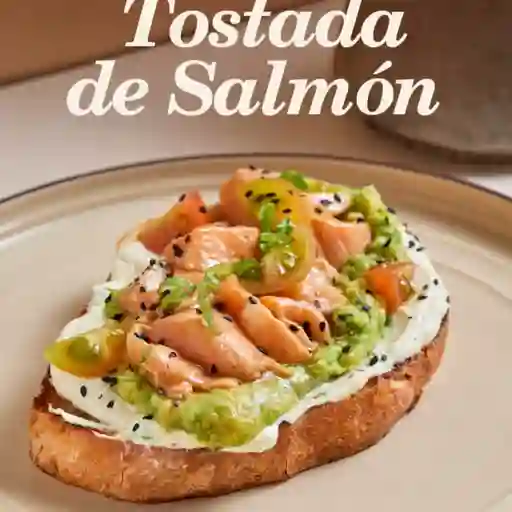 Tostada salmón