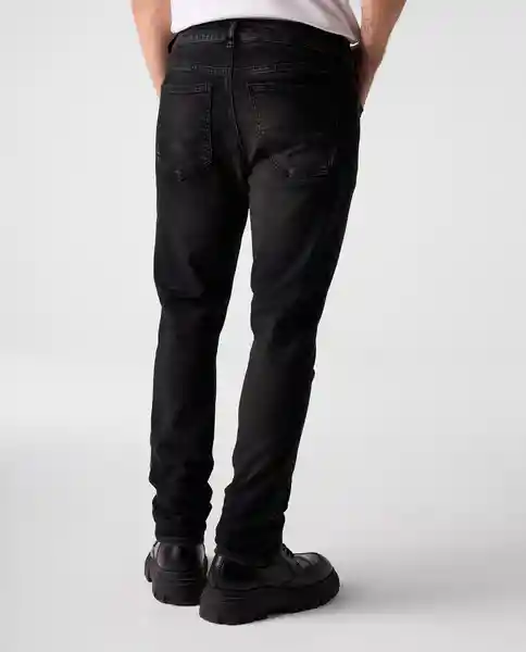 Jean Hombre Negro Talla 34 532G707_NEG194004