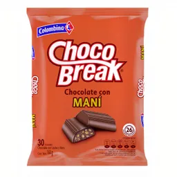 Choco Break Chocolate con Maní