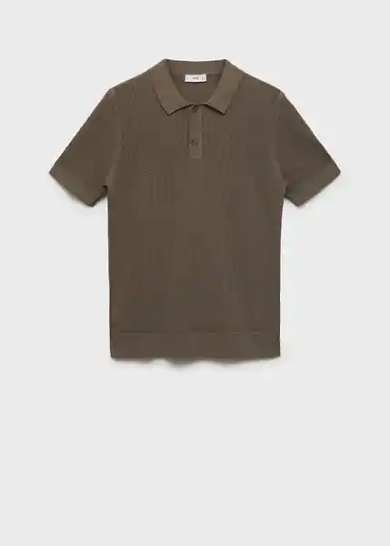 Camiseta Polo Pointele Dark Caza Talla S Hombre Mango