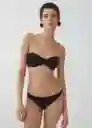 Top Bikini Pami Negro Talla XS Mujer Mango