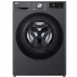 Lavadora Secadora Carga Frontal (26 Lb) Negr Lg Wd12mvc5s6