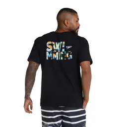 Camiseta Manga Corta Matcha Punch Hombre Negro-s