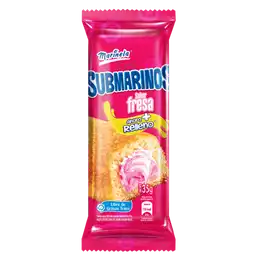 Submarinos Pastelito Relleno con Crema Sabor a Fresa
