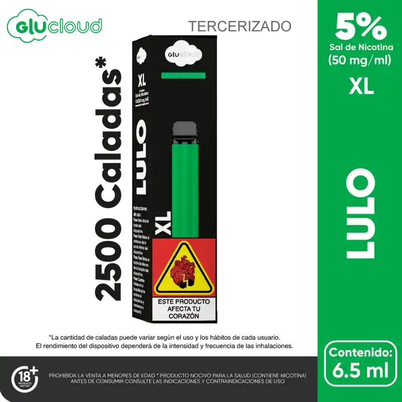 Glucloud Vapeador Lulo XL