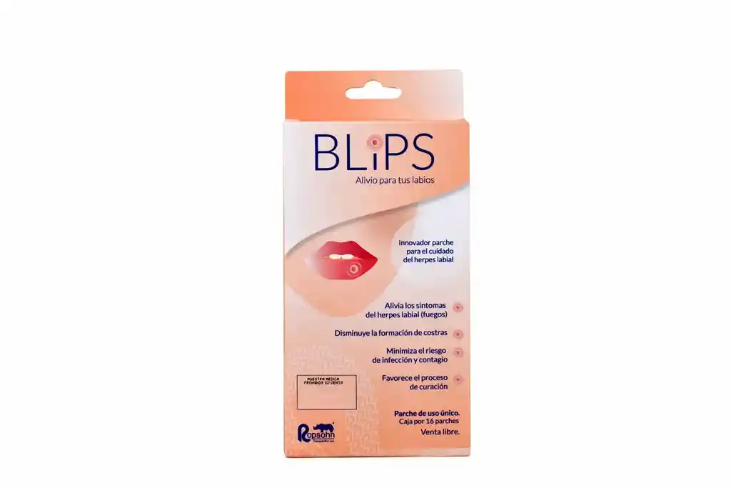 Blips Parches para el Cuidado de Labios