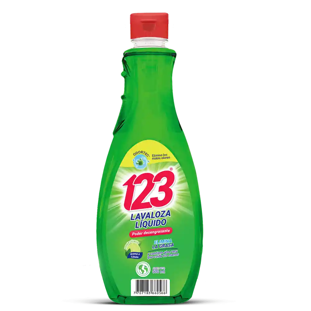 123 Lavaloza Liquido Aroma a Limón